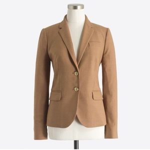 Preowned J. Crew Factory Schoolboy Blazer in camel